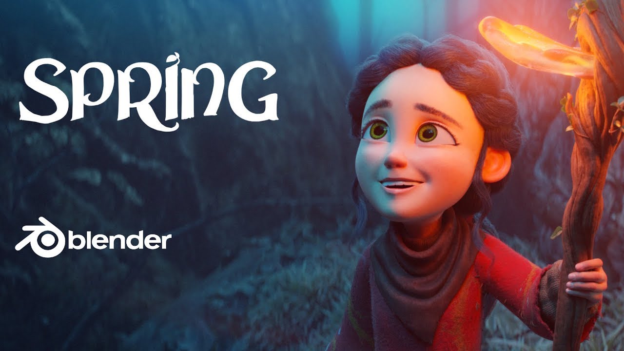 Sample clip thumbnail: title card reading Spring, with a smiling child in a red coat
